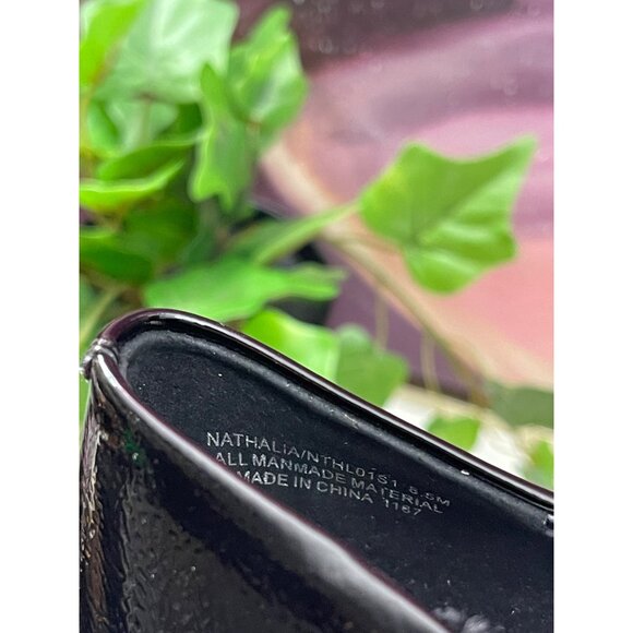 Steve Madden Womens Pointed Toe Kitten Heel Pumps in Black Patent 8.5 - Picture 10 of 11